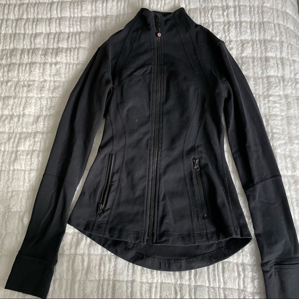 Lululemon Black Define jacket (older style) size 4